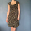 Vintage brown Pennypull Midi Dress - womens medium