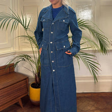  Vintage blue D Belfort Denim Dress - womens small