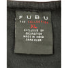 Fubu Trucker Union Graphic T-Shirt - XL - Black Cotton