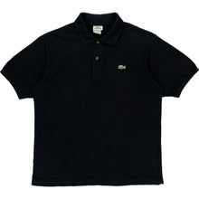  Lacoste Polo Shirt - Large - Black Cotton