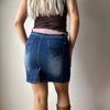 Vintage blue Blusky Denim Skirt - womens 28" waist