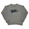 Hard Rock Cafe Ft. Lauderdale Hard Rock Cafe Spellout Sweatshirt - XL Grey Cotton Blend