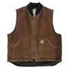 Carhartt Gilet - XL Brown Cotton