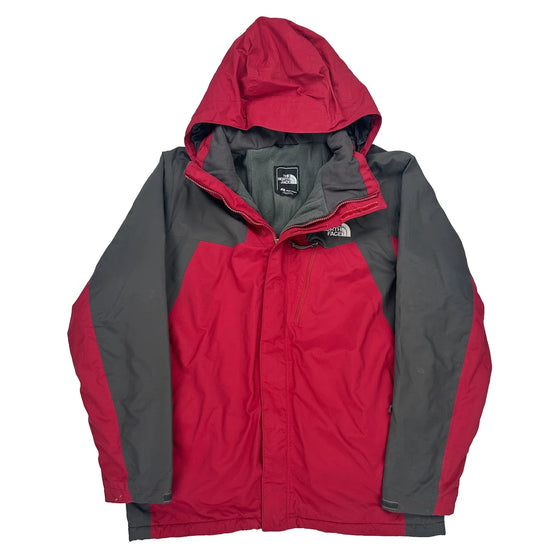 The North Face Waterproof Waterproof Jacket - Large Red Polyester