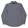 Ralph Lauren Checked Shirt - Large Blue Cotton