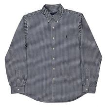  Ralph Lauren Checked Shirt - Large Blue Cotton