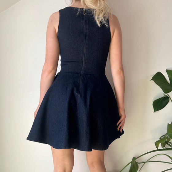 Vintage blue Follie Denim Dress - womens small