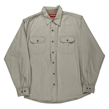  Wrangler Shirt - Large Beige Cotton