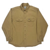 Carhartt Tall Shirt - XL Beige Cotton