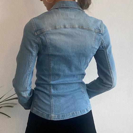 Vintage blue Stilonoir Denim Jacket - womens x-small