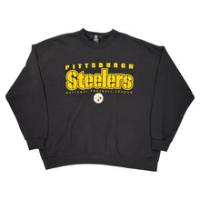  Pittsburgh Steelers Nfl Sweatshirt - 2XL Black Cotton Blend