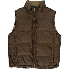  Burberry Brit Puffer Vest - Large - Brown Polyamide