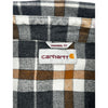 Carhartt Original Fit Checked Shirt - XXL - Grey Cotton