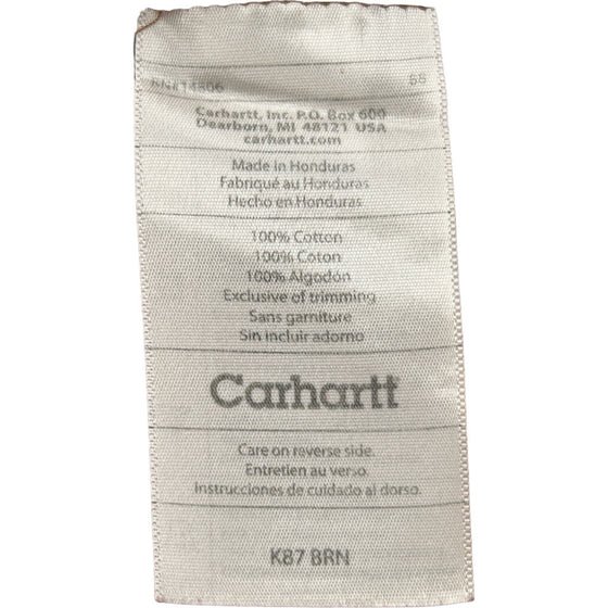 Carhartt Pocket T-Shirt - 2XL - Brown Cotton