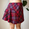 Vintage red Stefanel Mini Skirt - womens 29" waist