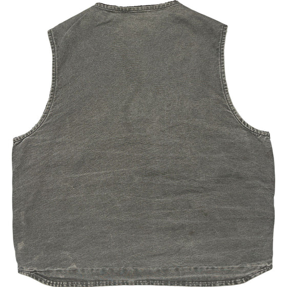 Carhartt Vest - 2XL - Grey Cotton Blend