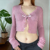 Vintage pink Salepepe Cardigan - womens medium