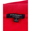 Burberry London Polo Shirt Red - Large - Red Cotton