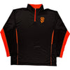 MLB 1/4 Zip Pullover Tall - XL - Black Polyester