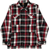 Dickies Checked Overshirt - Medium - Red Cotton