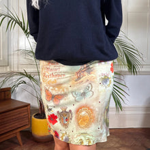  Vintage multicoloured Amor Mini Skirt - womens 31" waist