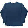 Carhartt Long Sleeve Pocket T-Shirt - Large - Blue Cotton