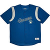 Majestic Brewers Baseball Jersey - XL - Blue Polyester