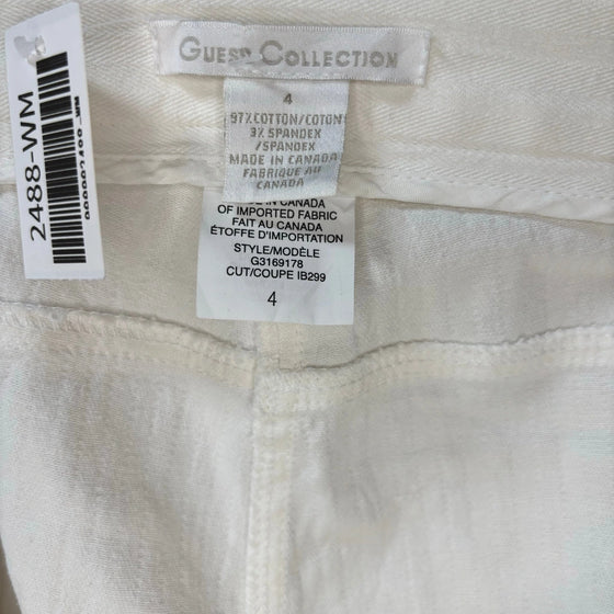 Vintage white Guess Collection Trousers - womens 30" waist