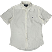  Ralph Lauren Custom Fit Button-Down Shirt - Medium - White