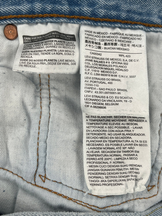 Levis 501 Jeans - W34 L30 Blue