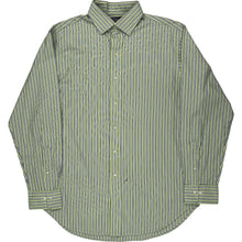  Polo Ralph Lauren Striped Shirt - Large - Green Cotton