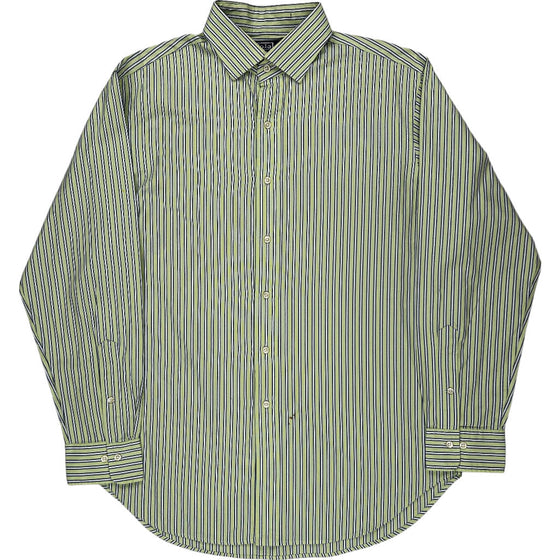 Polo Ralph Lauren Striped Shirt - Large - Green Cotton