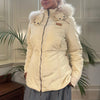 Vintage cream Alviero Martini Puffer - womens x-large