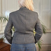 Vintage grey Benetton Blazer - womens small