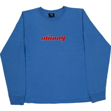  Stussy Long Sleeve T-Shirt - Medium - Blue Cotton