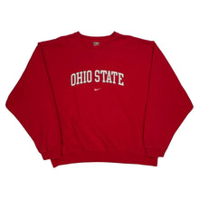  Ohio State Nike College Sweatshirt - 2XL Red Cotton Blend