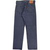 Levis 501 Straight Fit Jeans - 30W 30L - Blue Cotton