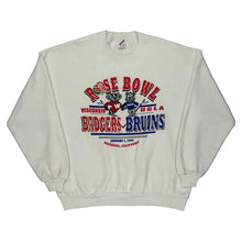  Rose Bowl Jerzees Graphic Sweatshirt - XL White Cotton Blend