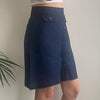 Vintage navy Missoni Sport Mini Skirt - womens 26" waist