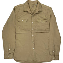  Levis Casual Shirt - Medium - Beige Cotton