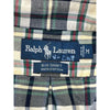 Ralph Lauren Big Shirt Plaid Check Shirt - Medium - Multicoloured Cotton