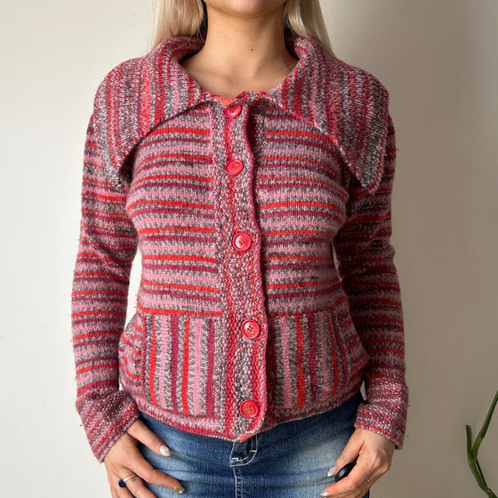 Vintage pink Bevilacqua Cardigan - womens small