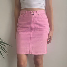  Vintage pink Best Company Denim Skirt - womens 26" waist