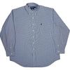 Ralph Lauren Blake Check Shirt - XL - Blue Cotton