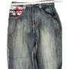 Hip Hop Pepe Jeans Painted Denim Jeans - 32W 30L - Black Cotton