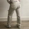 Vintage white Kocca Cargo Trousers - womens 32" waist