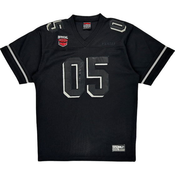 Fubu 05 Graphic Jersey T-Shirt - Large - Black Polyester