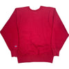 Made in USA Champion Reverse Weave Sweatshirt - X-Large - Red Cotton Blend