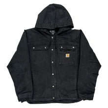  Carhartt Jacket - Large Black Cotton Blend