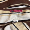 Vintage brown Louise Fd Cardigan - womens medium